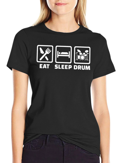 Eat Sleep Drum Funny T-Shirt