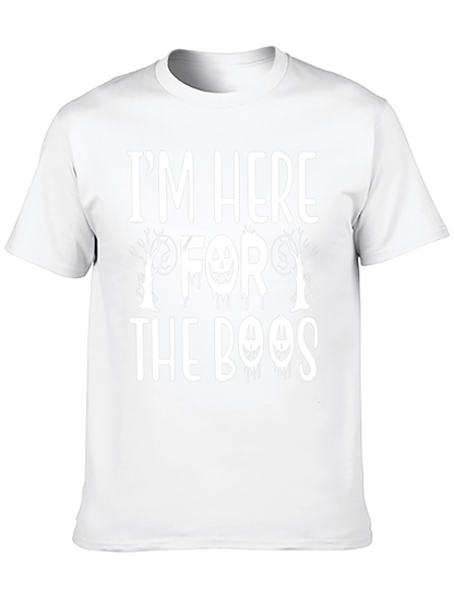 Im Here for the Boos Halloween Graphic Tee
