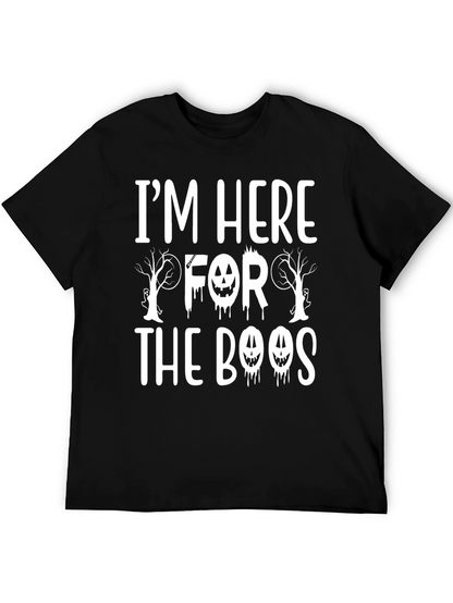 Im Here for the Boos Halloween Graphic Tee