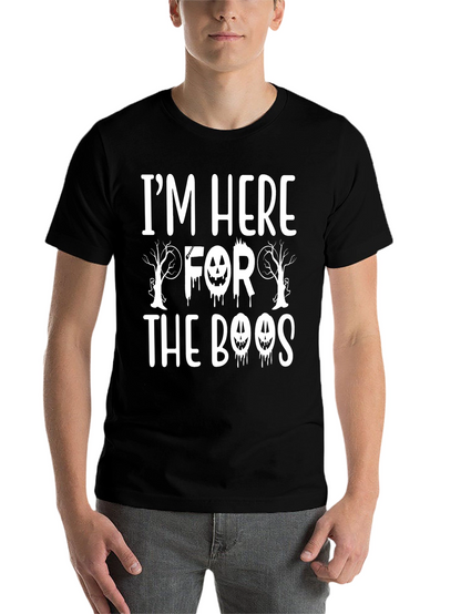 Im Here for the Boos Halloween Graphic Tee