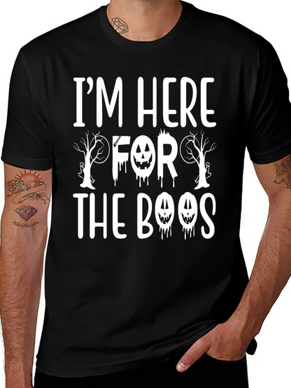 Im Here for the Boos Halloween Graphic Tee