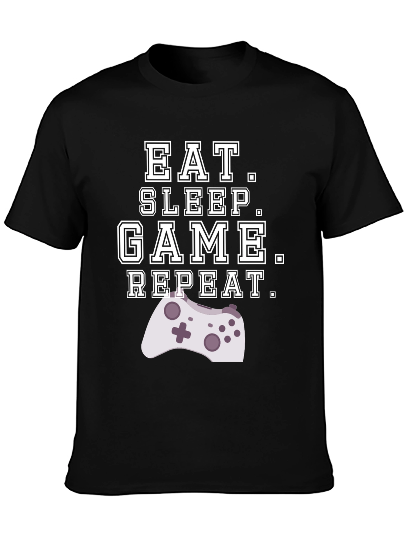 Eat Sleep Game Repeat Gamer T-Shirt