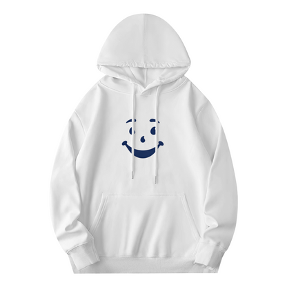 Minimal Cool Smiley Face Simple Graphic Casual Hoodie