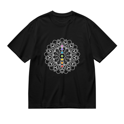 Seven Chakra Mandala Spiritual Yoga Meditation Shirt