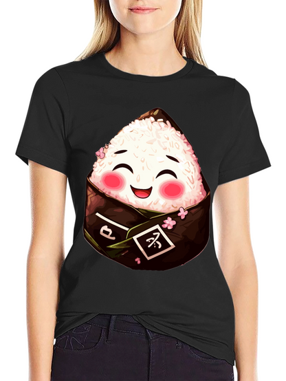Cute Onigiri T-Shirt - Japanese Rice Ball Tee