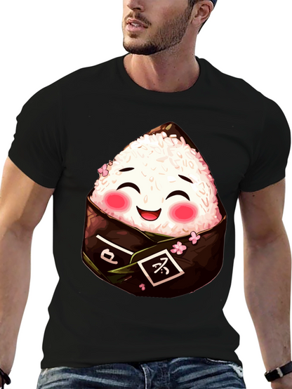 Cute Onigiri T-Shirt - Japanese Rice Ball Tee