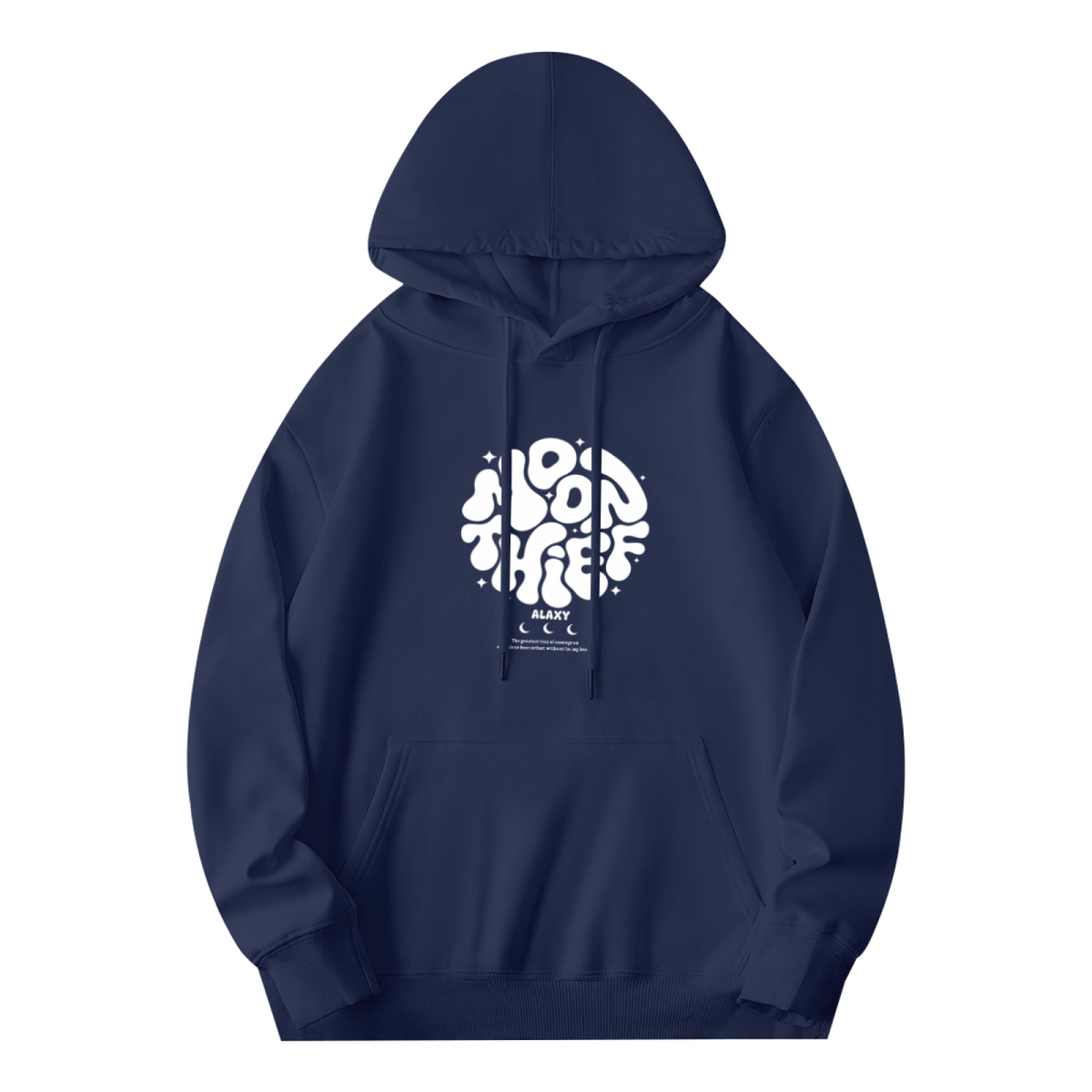 Multi?Skull Demon Monster Dark Art Navy Hoodie