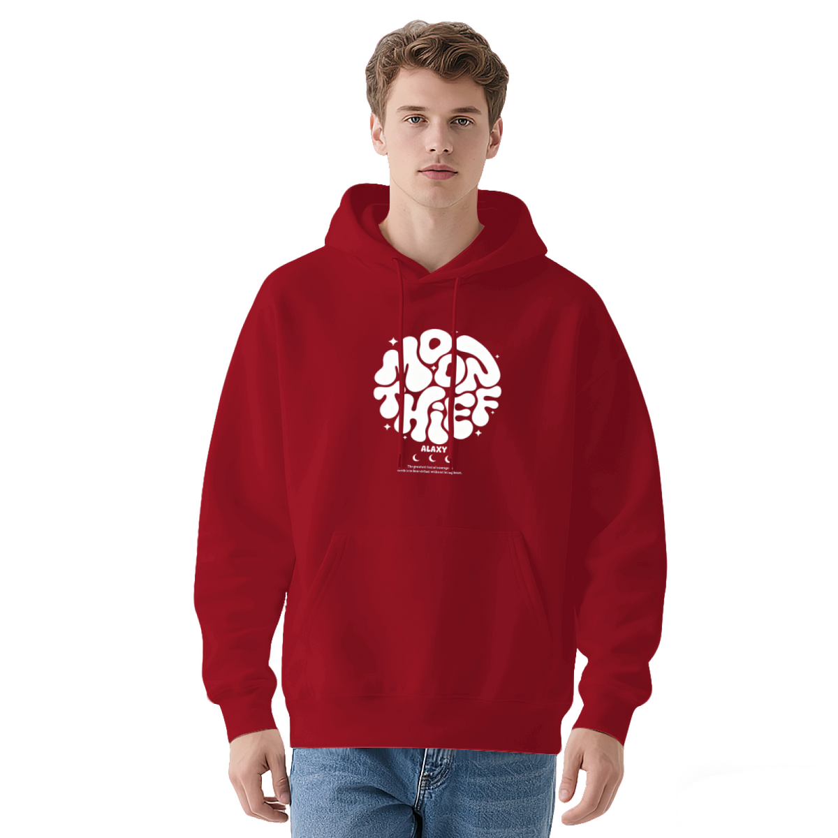 Multi?Skull Demon Monster Dark Art Navy Hoodie