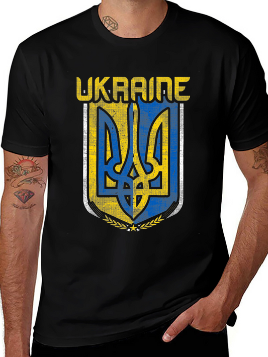 Ukraine Flag Emblem T-Shirt