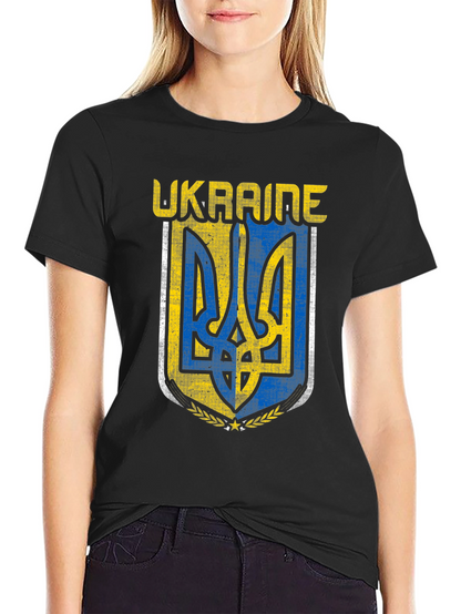 Ukraine Flag Emblem T-Shirt