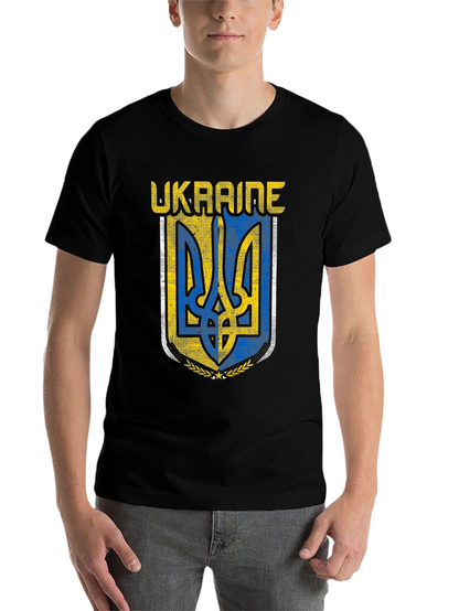 Ukraine Flag Emblem T-Shirt