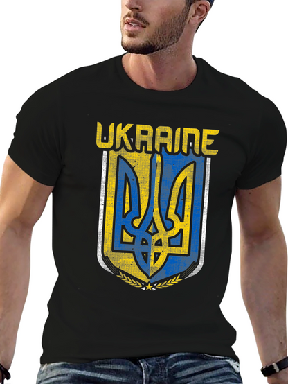 Ukraine Flag Emblem T-Shirt