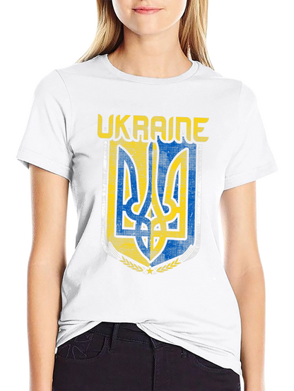 Ukraine Flag Emblem T-Shirt
