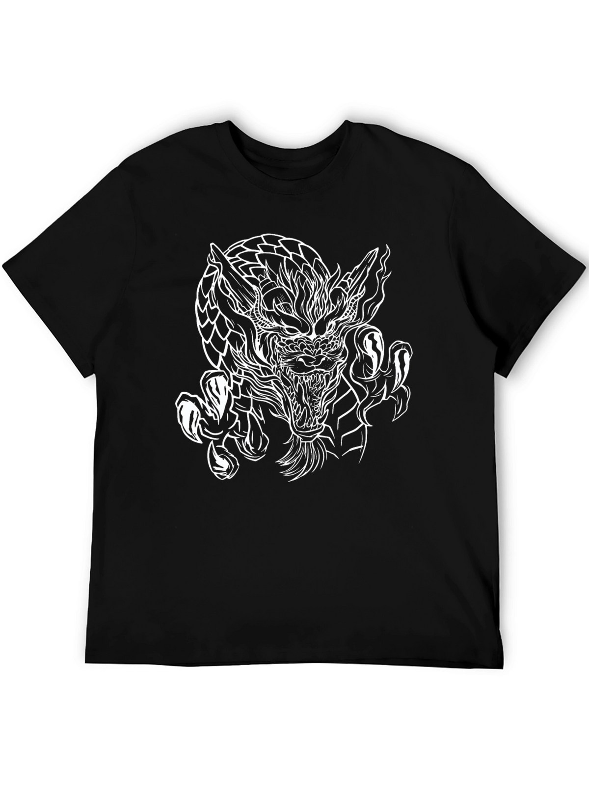 Dragon Graphic Black T-Shirt