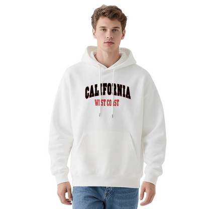 California West Coast Retro College?Style Hoodie
