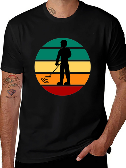 Metal Detecting Graphic Tee