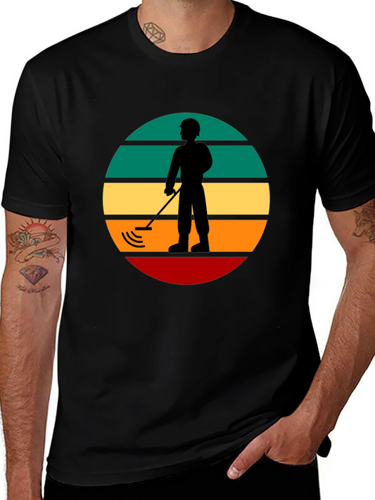 Metal Detecting Graphic Tee
