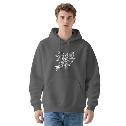 German Funny Quote Wooden Cross Graphic Navy Hoodie