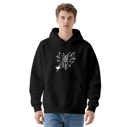 German Funny Quote Wooden Cross Graphic Navy Hoodie