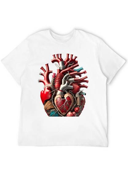 Anatomical Heart T-Shirt - Unique Graphic Tee
