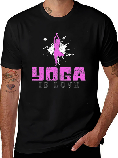 Yoga is Love Graphic T-Shirt