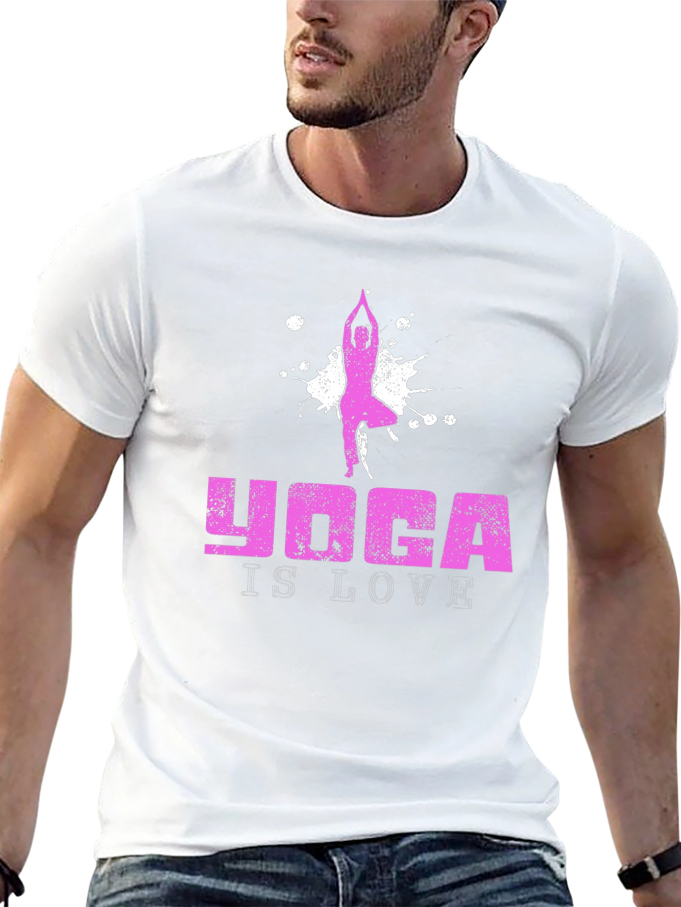 Yoga is Love Graphic T-Shirt