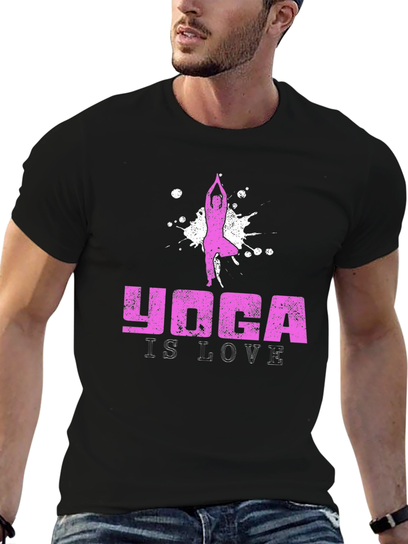 Yoga is Love Graphic T-Shirt