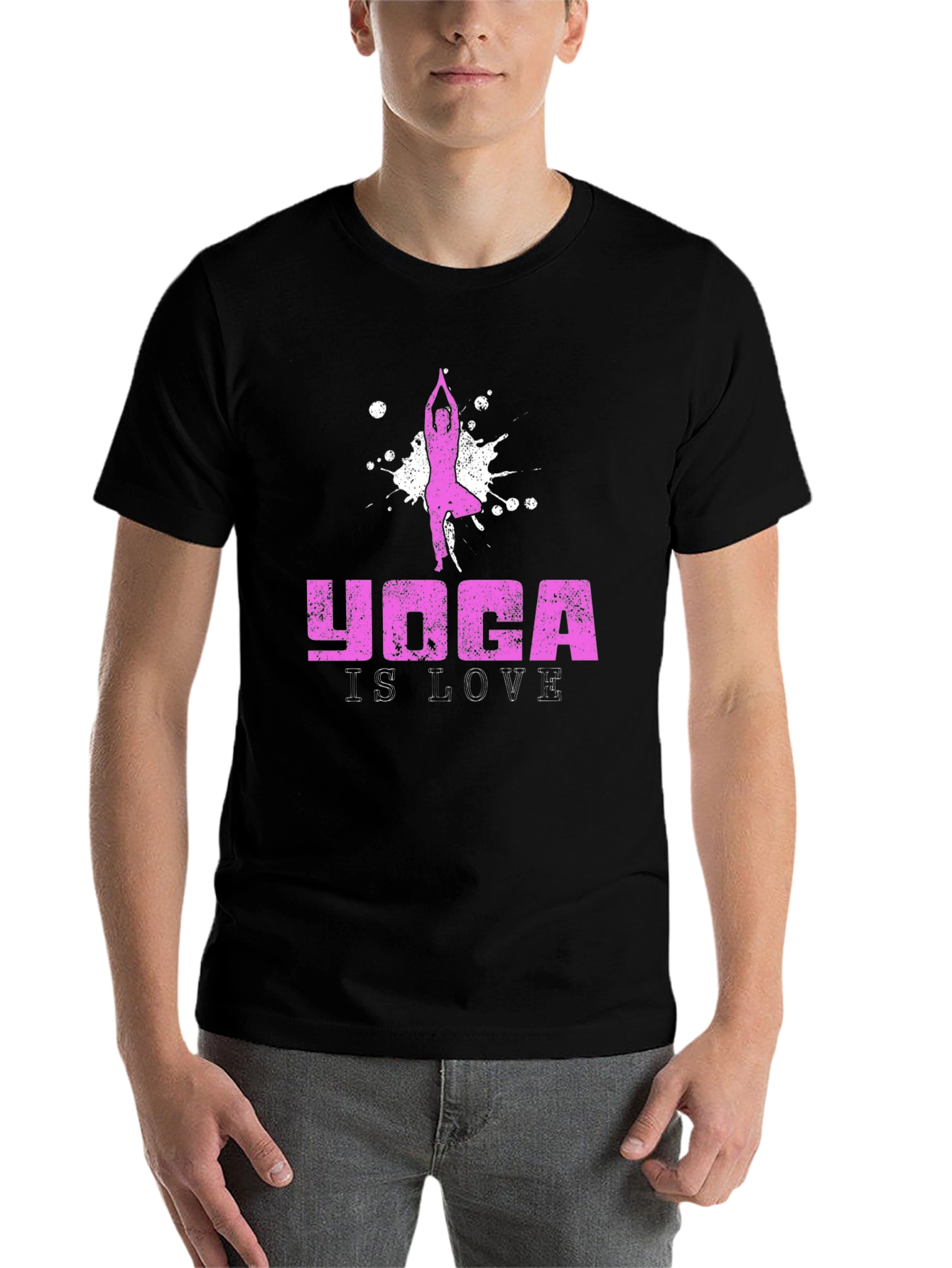 Yoga is Love Graphic T-Shirt