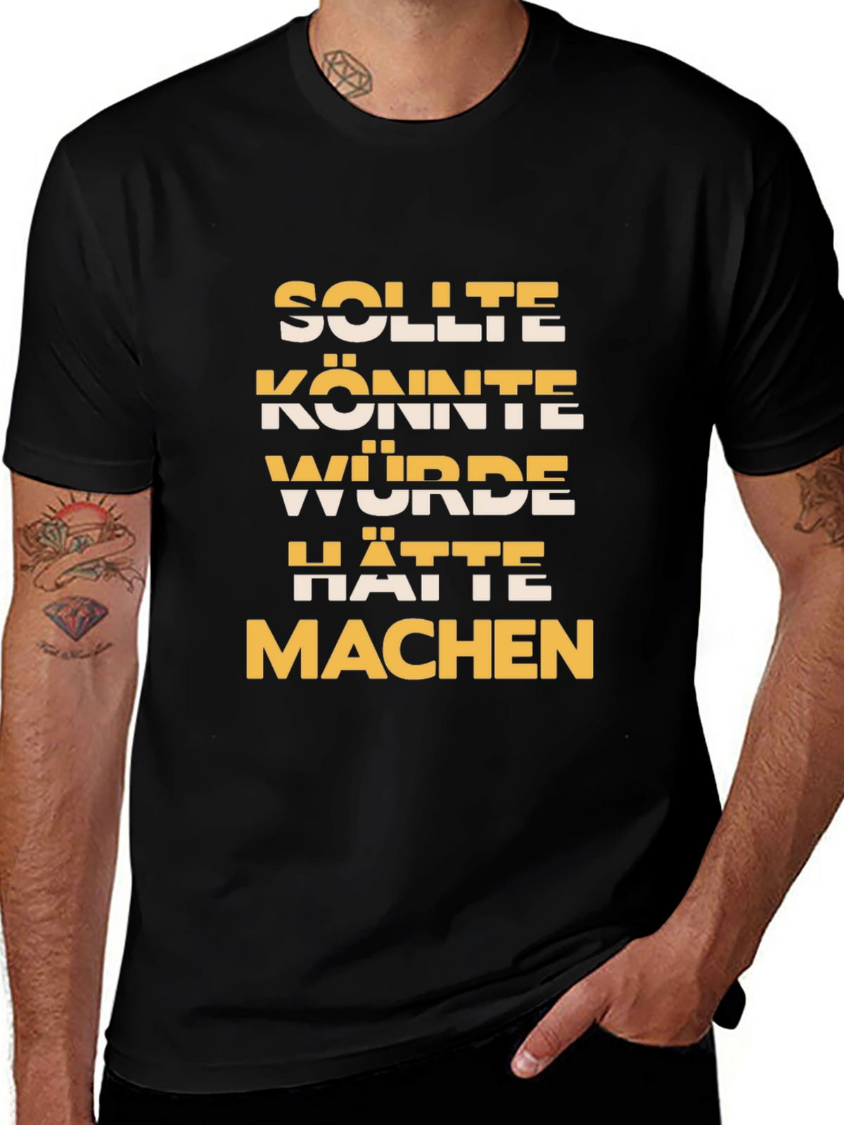 German Motivational Phrase T-Shirt