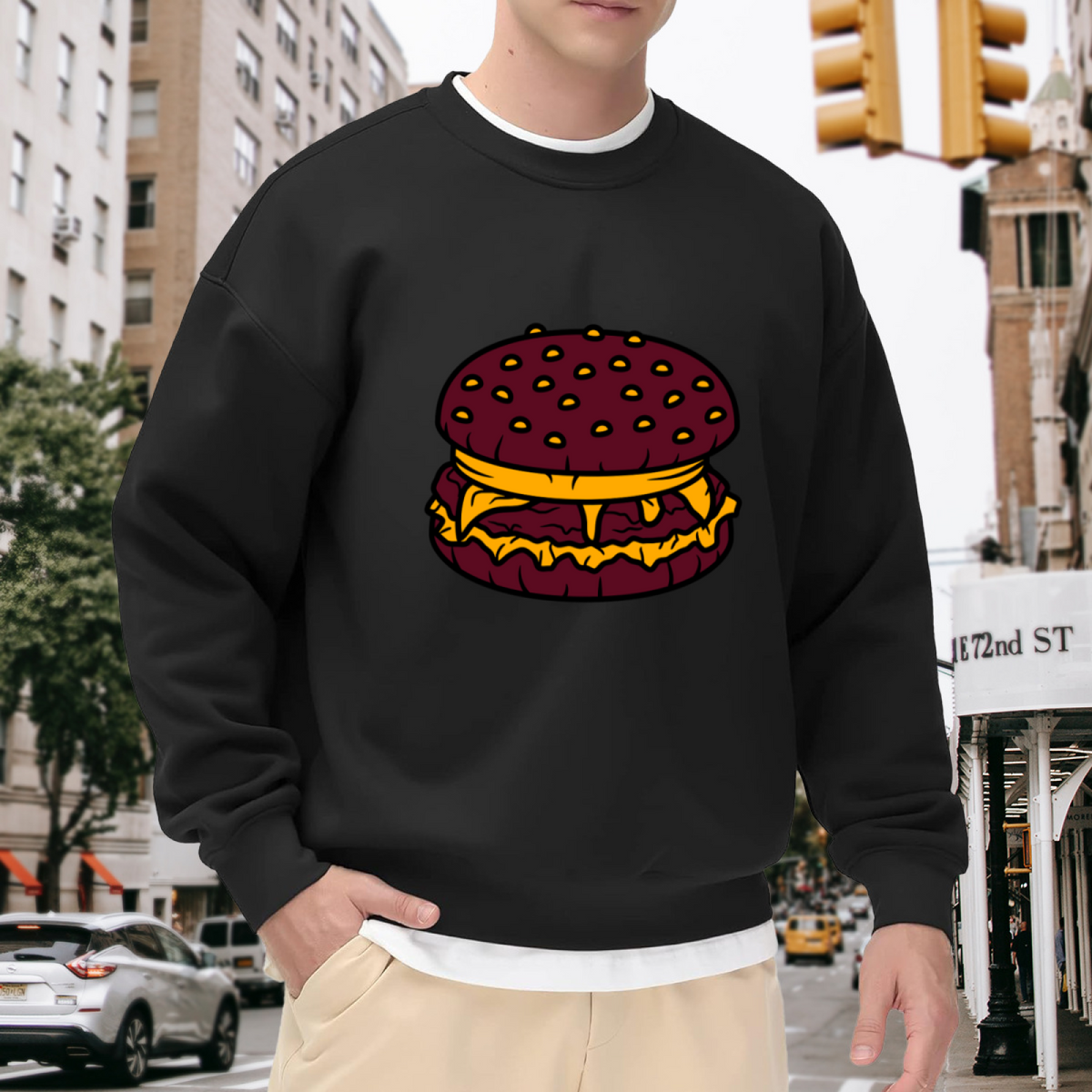 Nobody Cares Work Harder Inspirational Hustle Crewneck Sweatshirt