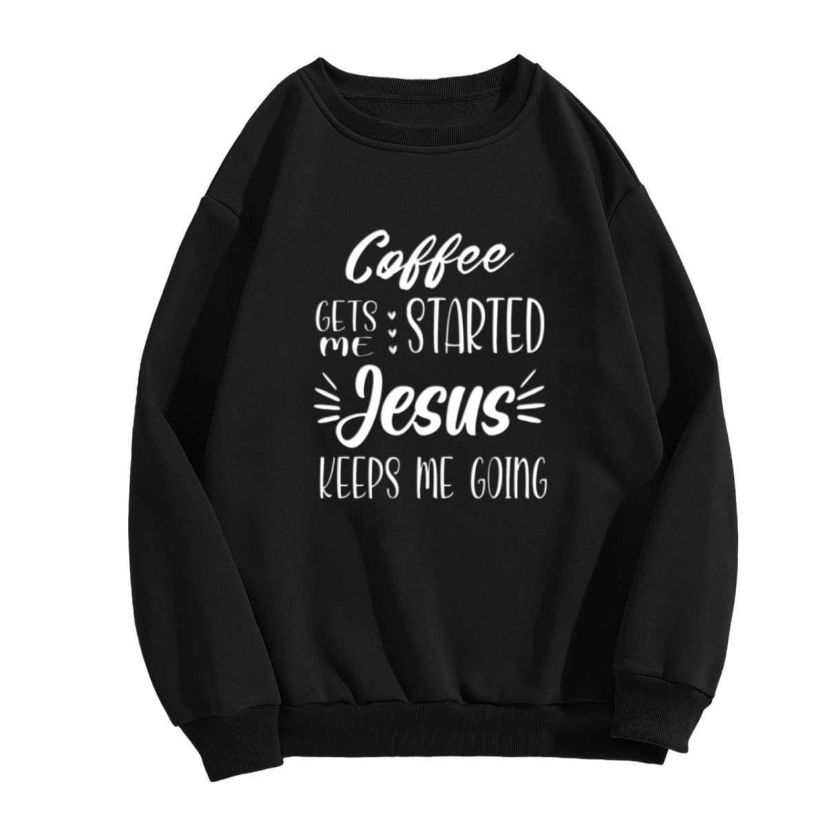 Dead Sara Band Inspired Simple Text Crewneck Sweatshirt