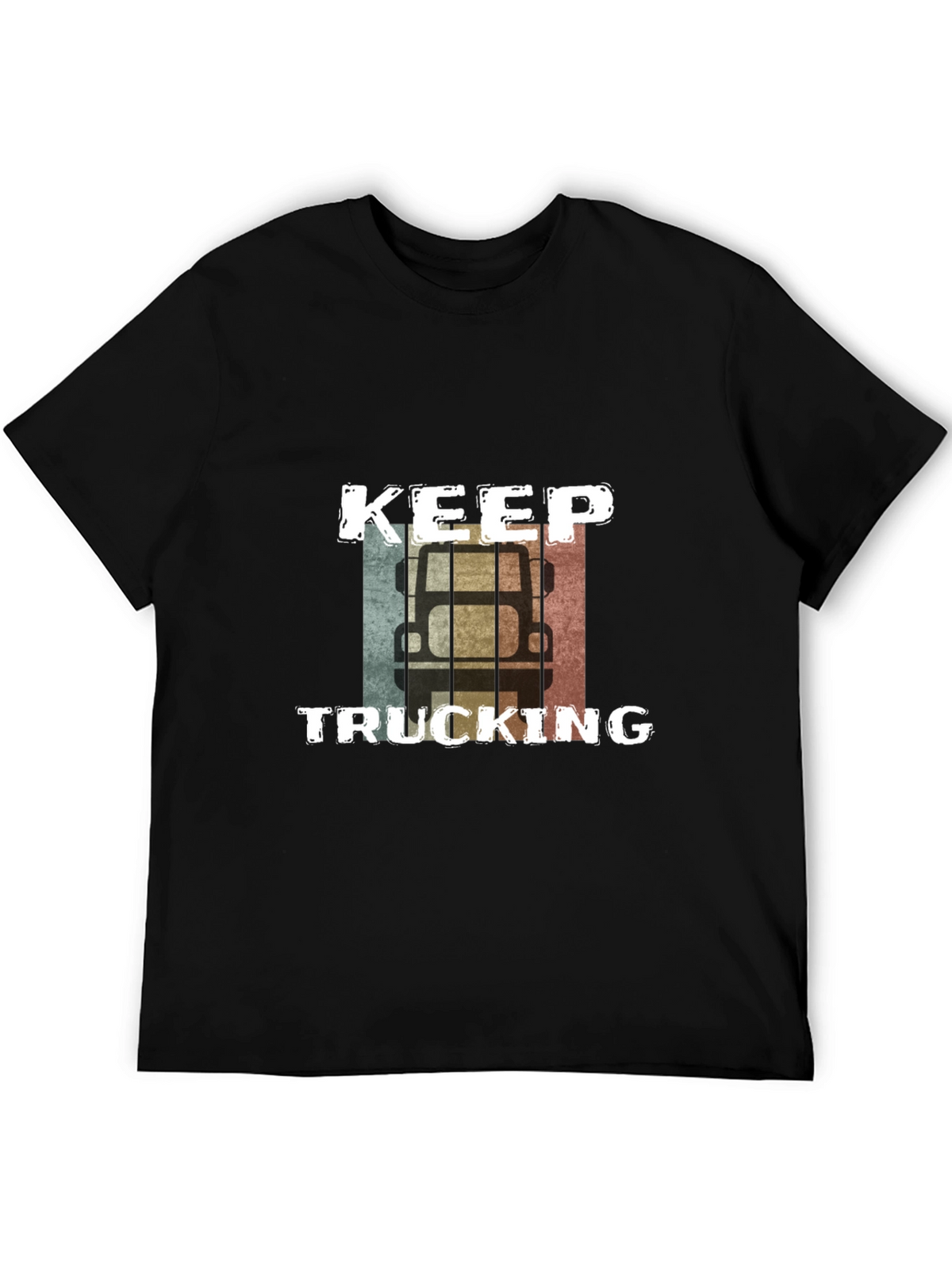 Keep Trucking Retro Graphic Tee