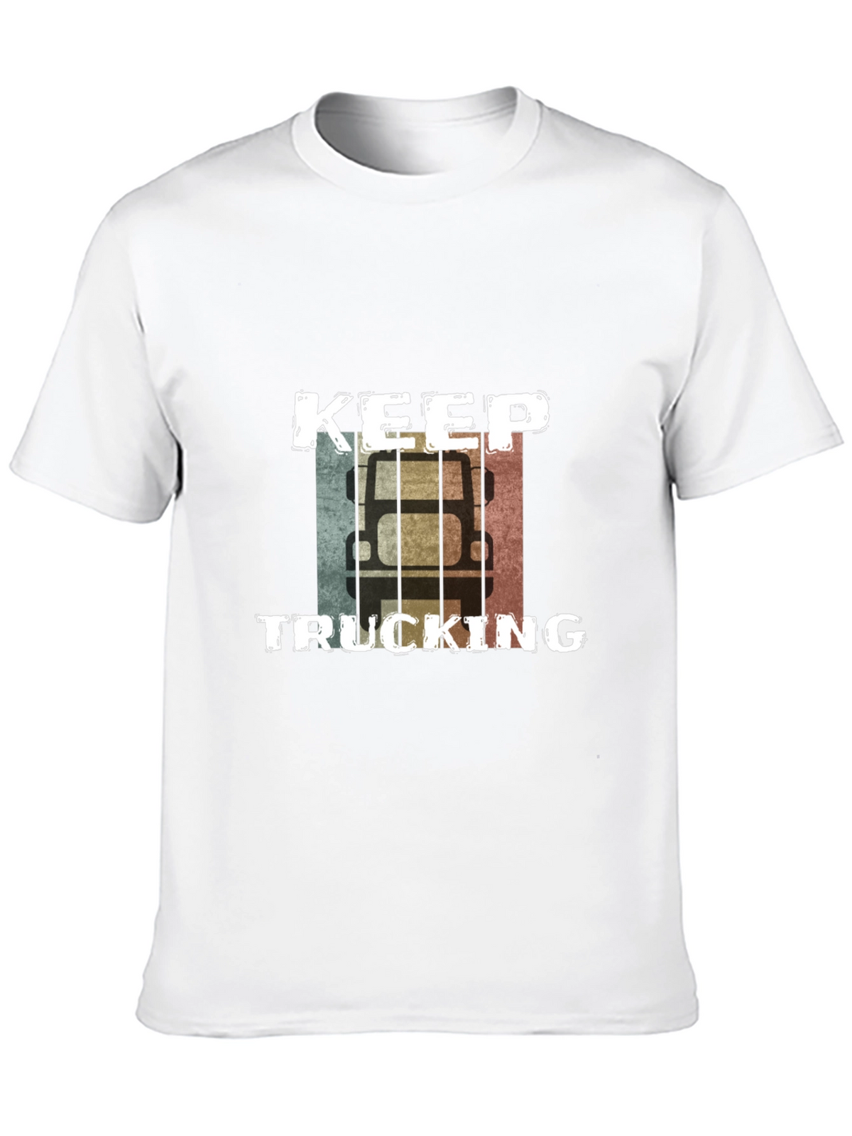 Keep Trucking Retro Graphic Tee