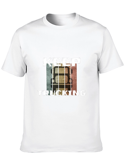 Keep Trucking Retro Graphic Tee