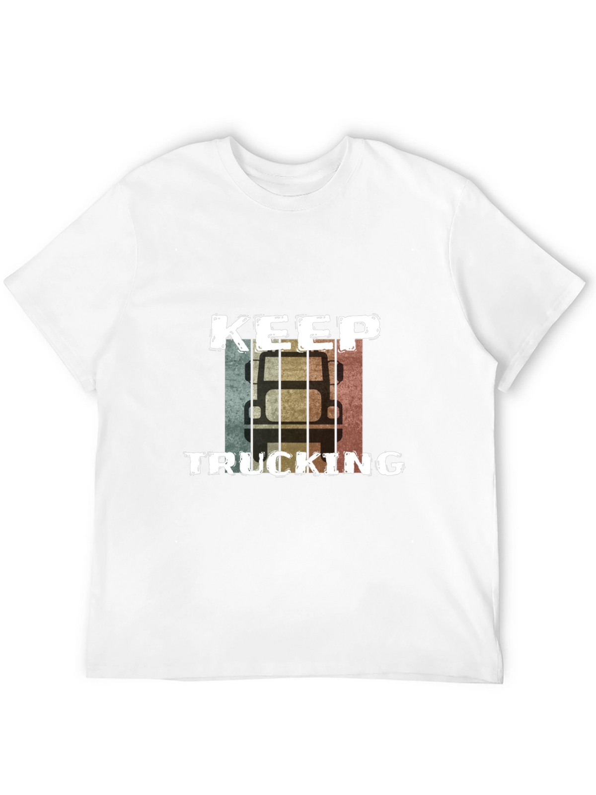 Keep Trucking Retro Graphic Tee