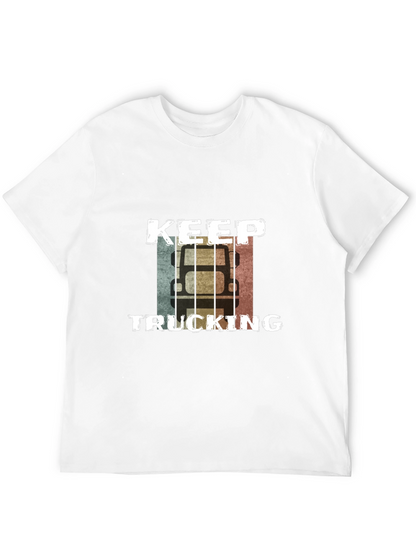 Keep Trucking Retro Graphic Tee