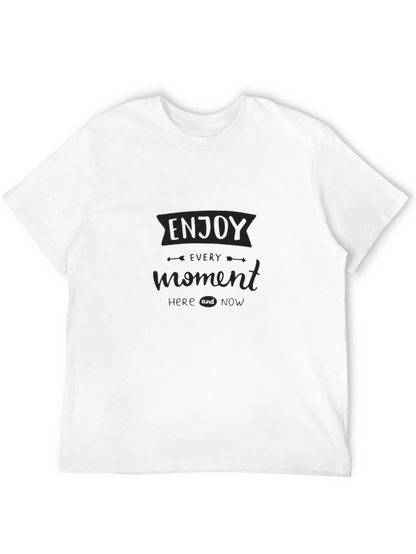 Enjoy Every Moment Black T-Shirt