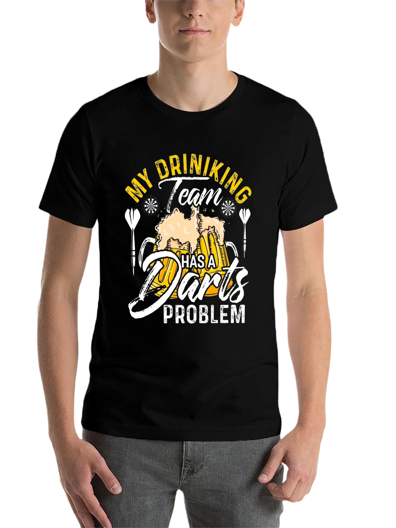 Drinking Team Darts Problem T-Shirt