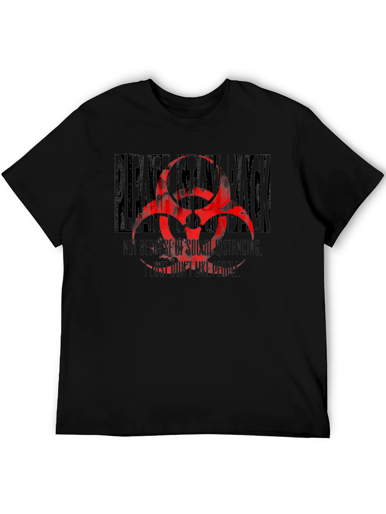 Stay Back T-Shirt - Social Distancing Humor Tee