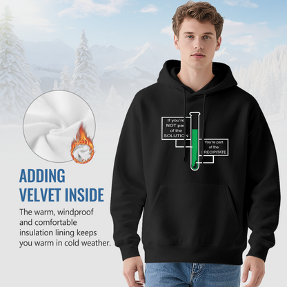 Chemistry Solution Precipitate Black Hoodie