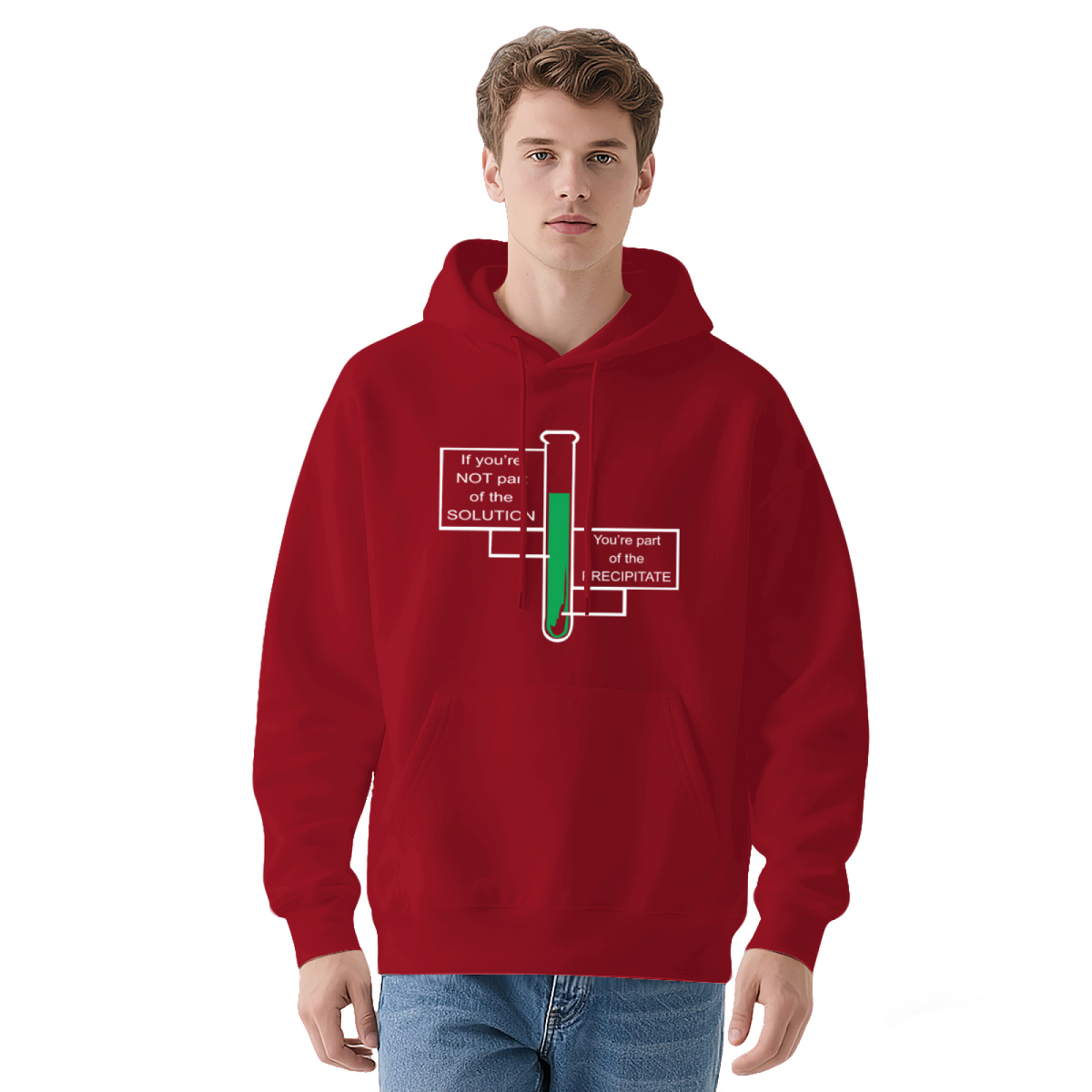 Chemistry Solution Precipitate Black Hoodie