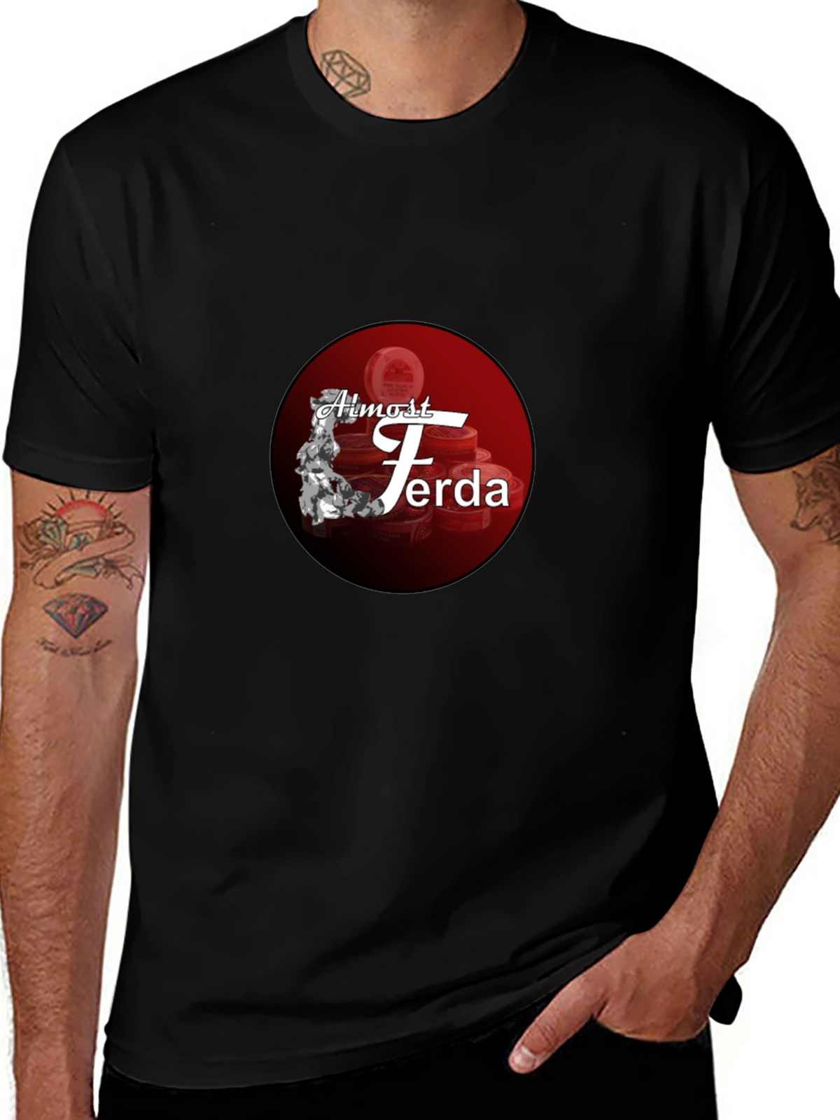Almost Ferda Black T-Shirt