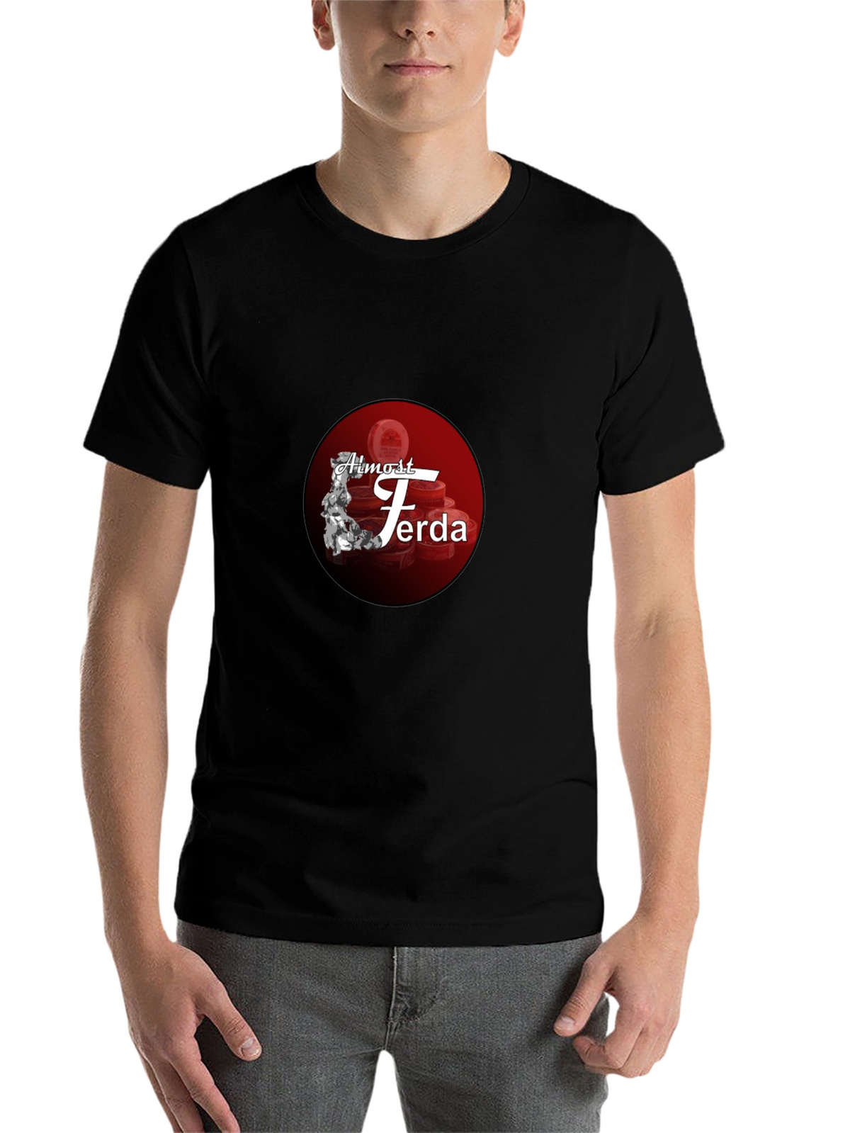 Almost Ferda Black T-Shirt