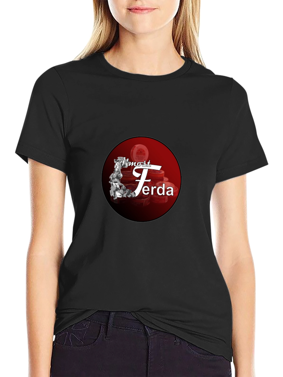 Almost Ferda Black T-Shirt