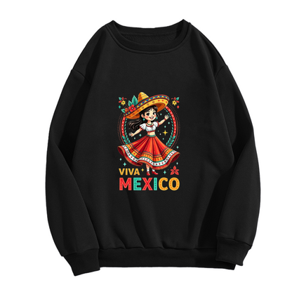 Luxury Gold Calvin Letter Logo Black Crewneck Sweatshirt