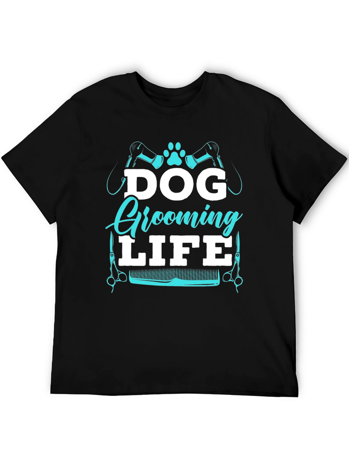 Dog Grooming Life T-Shirt - Unisex Graphic Tee