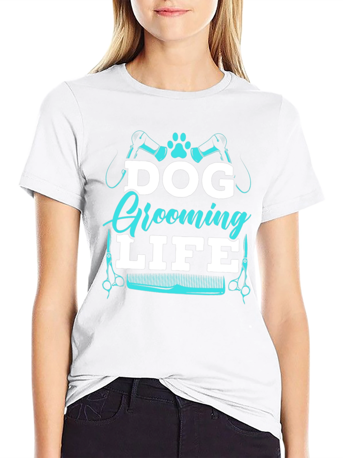 Dog Grooming Life T-Shirt - Unisex Graphic Tee