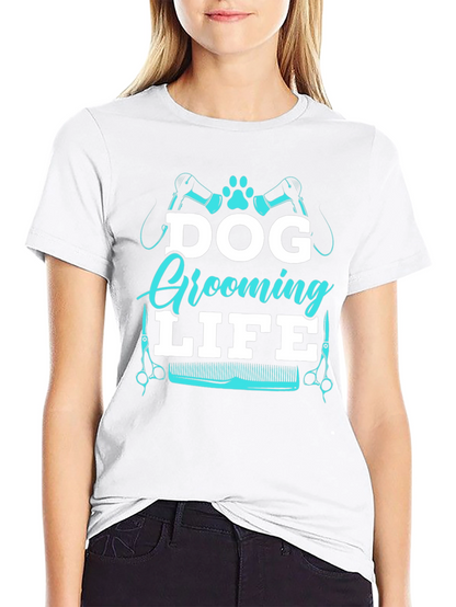 Dog Grooming Life T-Shirt - Unisex Graphic Tee