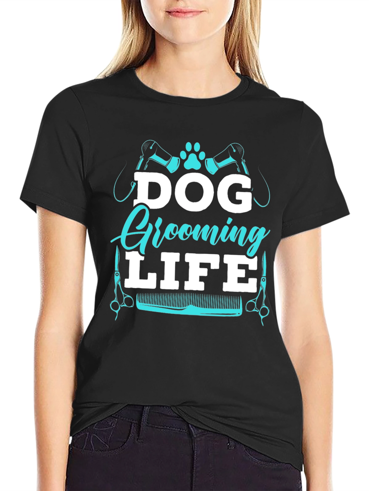 Dog Grooming Life T-Shirt - Unisex Graphic Tee