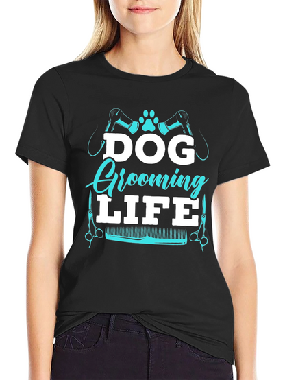 Dog Grooming Life T-Shirt - Unisex Graphic Tee